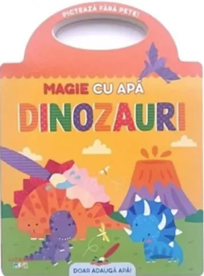 Magie cu apa. Dinozauri