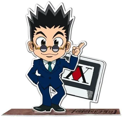 Figură acrilică ABYstyle Animation: Hunter X Hunter - Chibi Leorio