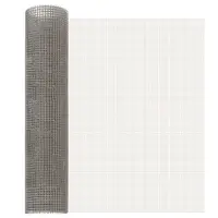 vidaXL Ecran din plasă 60 x 200 cm 3 Mesh Oțel Inoxidabil 201 Argintiu