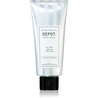 DEPOT 300 HAIR STYLING NO. 313 MEDIUM HOLD GEL gel de par pentru fixare și formă 200 ml