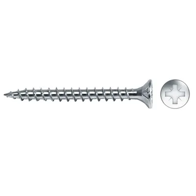 CELO Surub pentru PAL/lemn VELOX PZ Ø4x40, filet complet, zincat