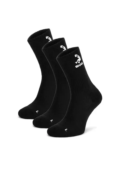 Sosete sport unisex lungi - negru