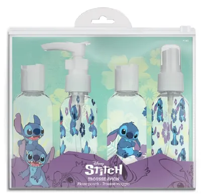 Disney Geantă de călătorie pentru copii Stitch, 4 piese