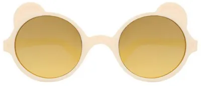 Ochelari de soare pentru copii Ki ET LA - Ourson, 2-4 ani, Cream