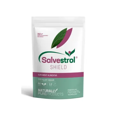 Hypernatura Salvestrol SHIELD 350 – supliment alimentar – 60 cps