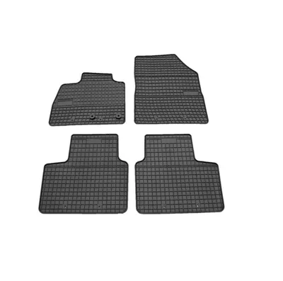 Set covorase auto din cauciuc Renault Scenic 4 2016- prezent, presuri FROGUM, Negru
