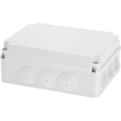 Doza aparenta - IP55 - dimensiuni interioare 300X220X120 - WALLS cu presetupe - GREY RAL 7035