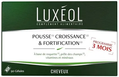 Pousse Croissance Fortification Pentru creșterea și întărirea părului, 90 capsule, Luxéol