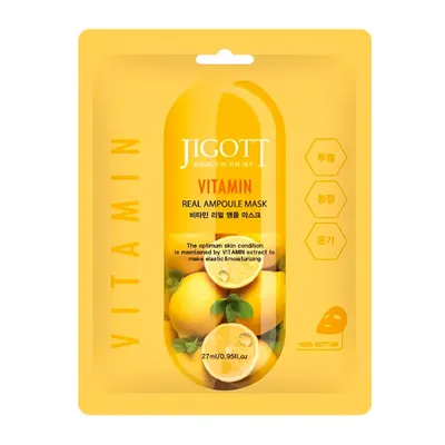 Mască Vitamin Real Ampoule 27ml - Jigott