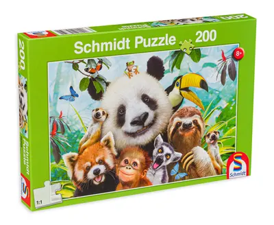 Puzzle Schmidt din 200 de piese - Animal Fun