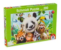 Puzzle Schmidt din 200 de piese - Animal Fun