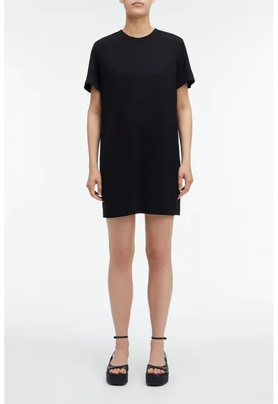 Rochie cu croiala dreapta - Negru