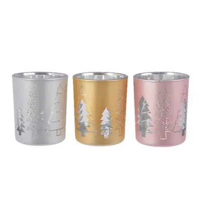 Suport pentru lumanare - Tlighth Laser Tree - Light Gold, Blush Pink, Winter White - mai multe culori