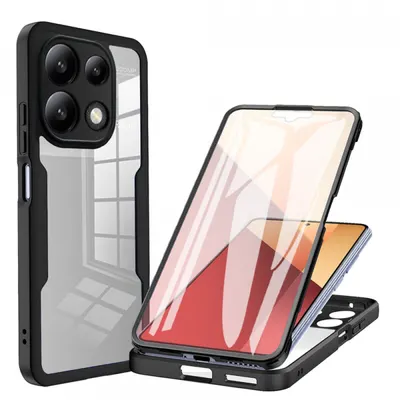 Husa pentru Xiaomi Redmi Note 13 Pro 4G / Poco M6 Pro 4G, Techsuit, ColorVerse 360, Neagra
