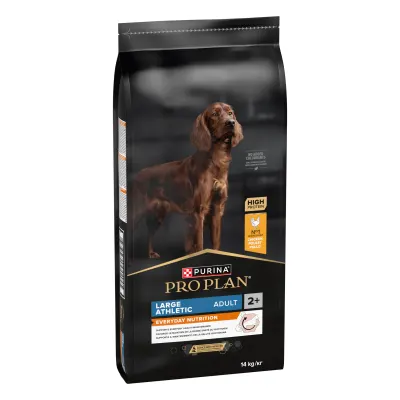Hrana uscata pentru caini Pro Plan Large Athletic Adult, Pui, 14kg 14kg