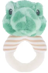 Zornăitoare pentru bebeluși Keel Toys Keeleco - Broască țestoasă, 14 cm