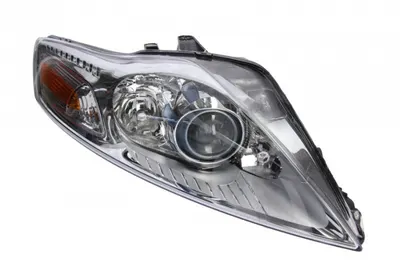 Far dreapta (H1 H7, reglaj electric, cu motoras,cu iluminare in viraje, fundal argintiu) FORD MONDEO 2007-2010