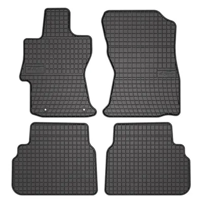 Set covorase cauciuc 4 piese BASIC, fata spate negru, potrivit SUBARU IMPREZA 10.16