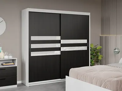 Dressing / Dulap dormitor Ferrara 184 - Glass