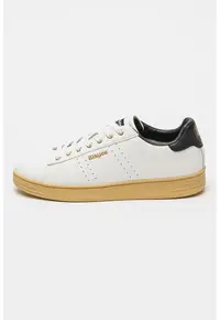 Pantofi sport de piele ecologica Grant - Alb/Negru