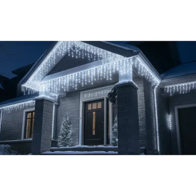 Ghirlanda extensibila DD-9006 2x1m 100 LED alb rece cald IP44 230V