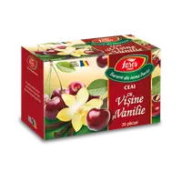 Ceai de visine si vanilie, 20 plicuri, Fares