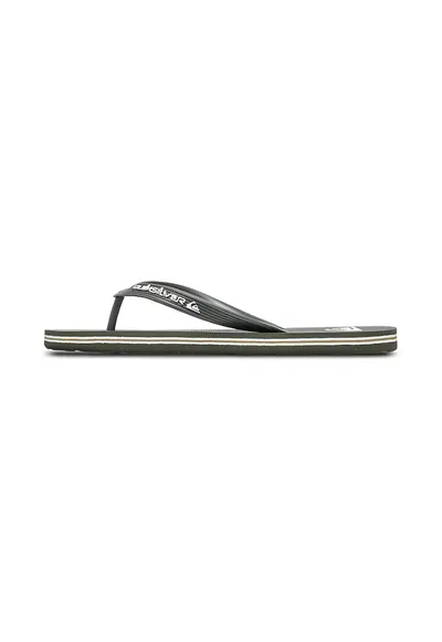 Papuci flip-flop cu logo Molokai - Verde/Kaki/Alb murdar