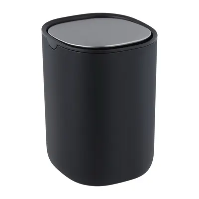 Coș de gunoi negru din plastic 1,5 l Frini – Wenko