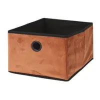Cutie depozitare, deschisă, culoarea cărămiziu, 32x25x8 cm, Storage Solutions