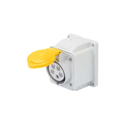 Priza Industriala Fixa Pt 3p+e 16a Ip44 100-130v 4h