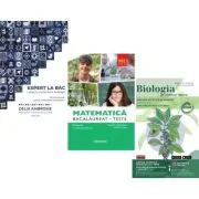 Pachet Bacalaureat 2026. Ghid complet Limba si literatura romana, Matematica M2 Profil Stiinte ale naturii si Biologia pe intelesul tuturor Clasele 9