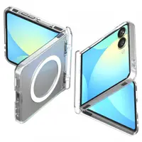 Husa MagSafe pentru Samsung Galaxy Z Flip7 F766, Spigen, Ultra Hybrid Pro, Transparenta ACS09559