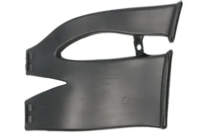 Deflector aer racire frana Fata Dreapta plastic, negru potrivit TESLA MODEL X 09.15- 10.15-01.21