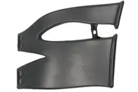 Deflector aer racire frana Fata Dreapta plastic, negru potrivit TESLA MODEL X 09.15- 10.15-01.21