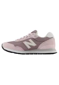 Pantofi sport din piele cu sireturi - Roz