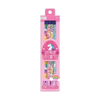 Creioane grafit HB, Unicorni - Set de 12