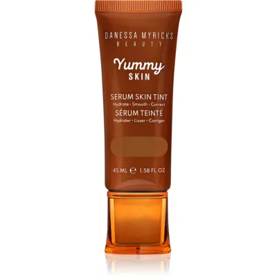 Danessa Myricks Beauty Yummy Skin Serum Skin Tint fond de ten hidratant si catifelant culoare 13 - Dark Skin with Warm Golden Undertones 45 ml