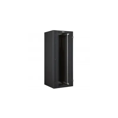 Linkeo 19 freestanding cabinet cu single front Usa din sticla - capacity 42U - dimensions 2026x800x1000 mm - flatpack