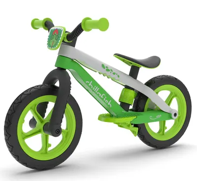Bicicletă de echilibru Chillafish BMXIE 2 - Verde