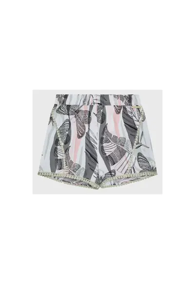 Pantaloni scurti copii - Viscoza - Verde