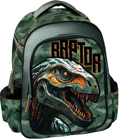 Ghiozdan pentru grădiniță Graffiti Dinosaur - Cu un compartiment