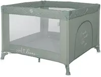 Pătuț pentru dormit și joacă Lorelli - Sunny Playground, Iceberg Green Star