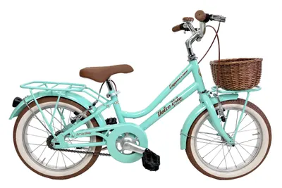 Bicicletă pentru fete Dolce Vita by Canellini CAPPUCCINO 16" cu coș - Tiffany