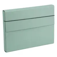 Organizator verde din carton Olof Canvas Paper Laminate – Bigso