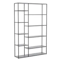 Etajeră gri din oțel 120x188x30 cm Acero – Premier Housewares