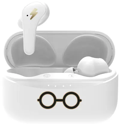 Căști pentru copii OTL Technologies - Harry Potter Glasses, TWS, albe