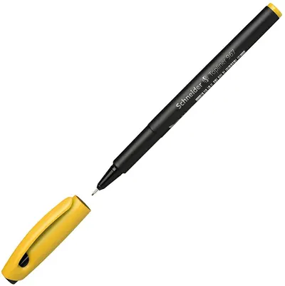 Copiator subțire Schneider Topliner 967 - 0,4 mm, galben