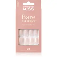 KISS Bare But Better Short unghii artificiale 28 buc
