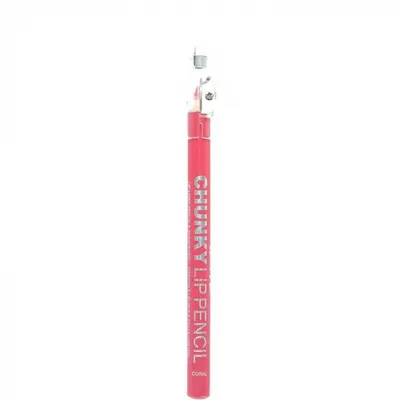 Creion De Buze Technic Chunky Lip Pencil cu ascutitoare, Coral