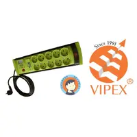 Vipex 43027 Prel protectie la supratensiune (3×1,5mm) 10P USB 5m